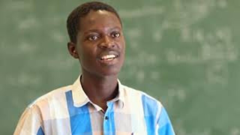 Still from the AMMI Pioneers video, filmed in a classroom in Kigali.